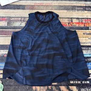 Athleta Zephyr Print Tank Top, Blurred Camo SIZE 3X